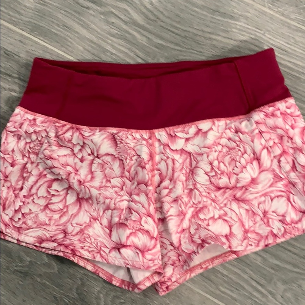 Lululemon shorts, size 4